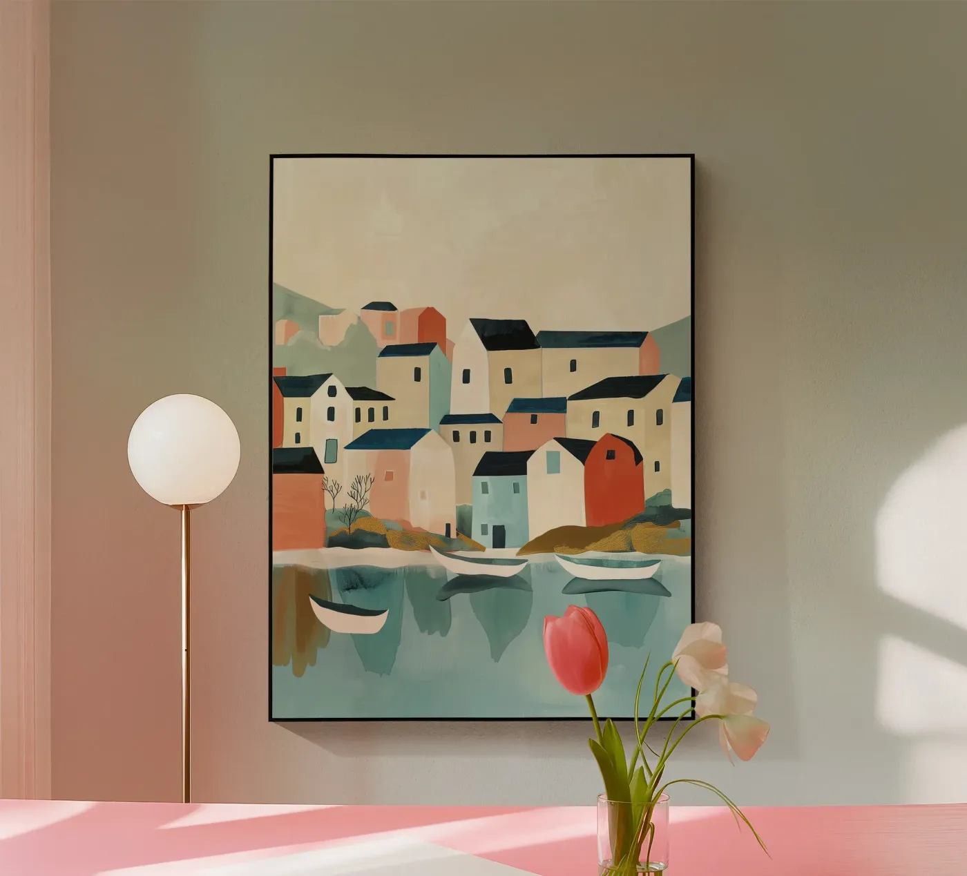 Quiet Harbor plexiglas de softsoul