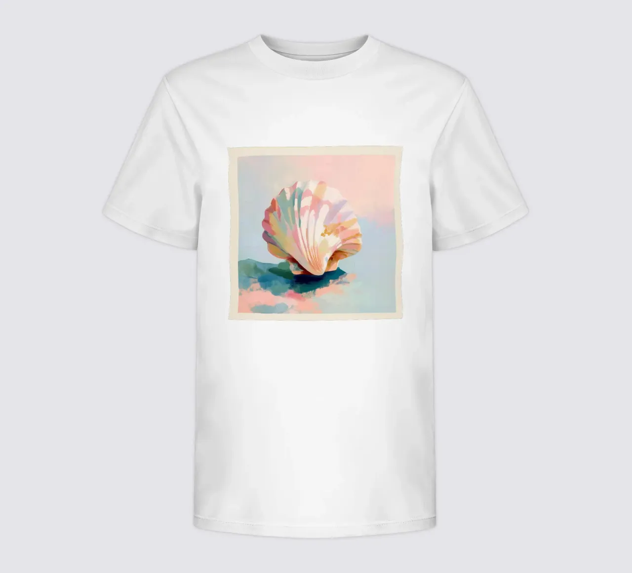 Blush Shell t-shirt bambini da softsoul