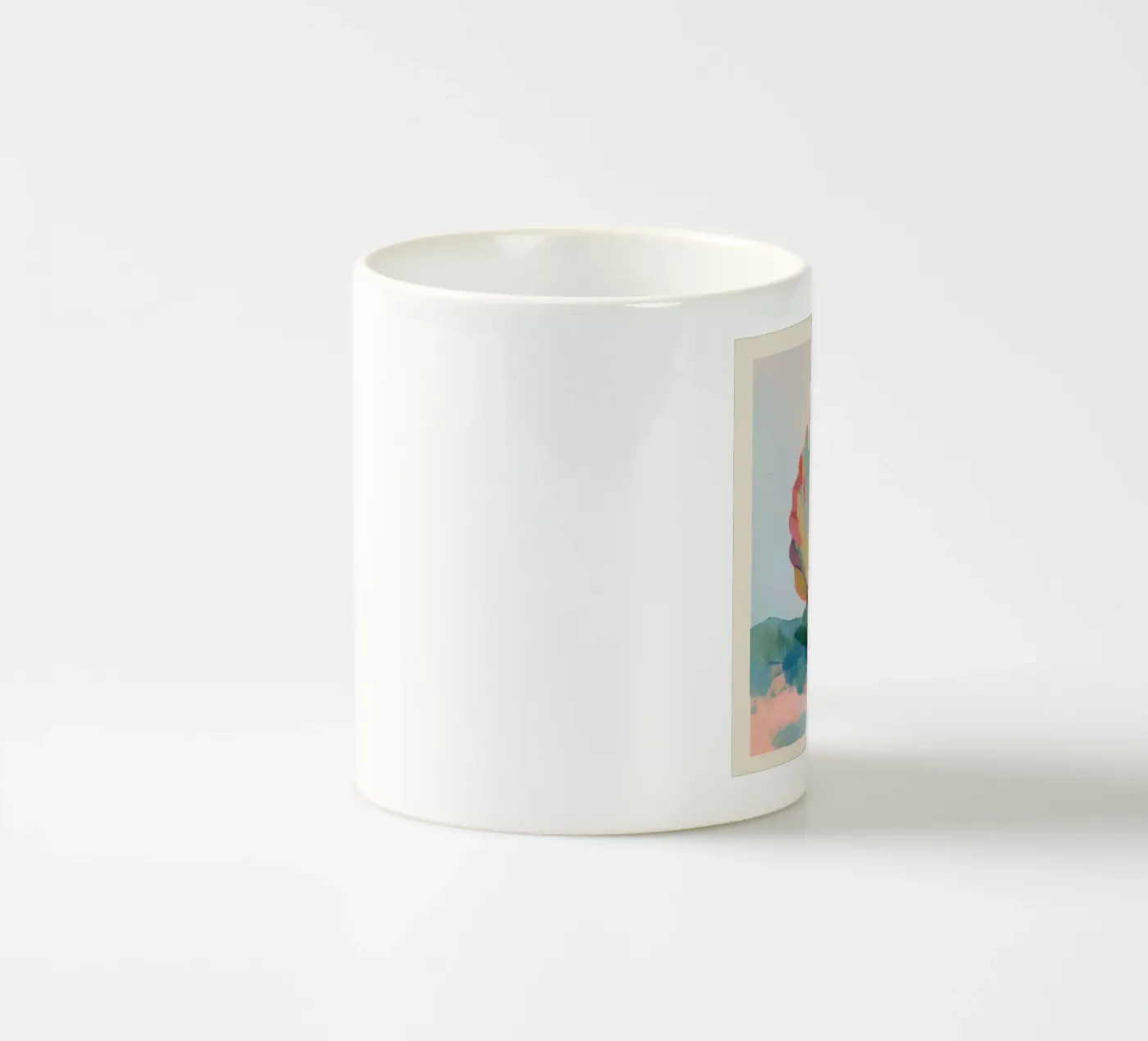 Blush Shell ceramic mug by softsoul