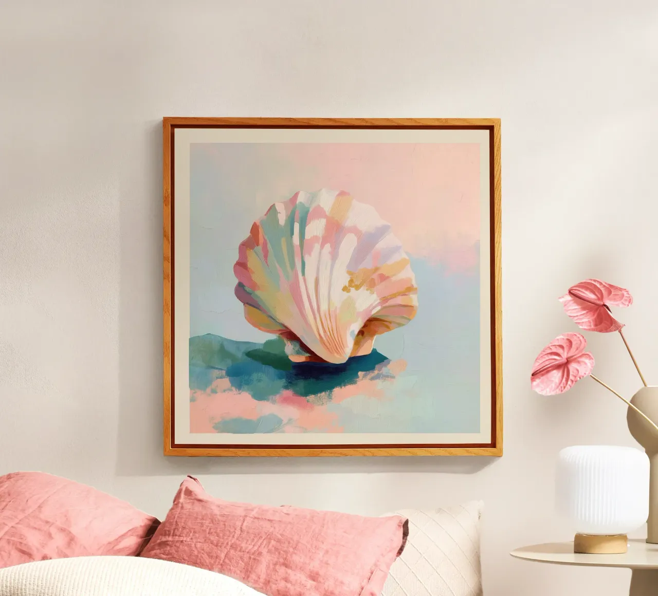 Blush Shell plexiglas de softsoul