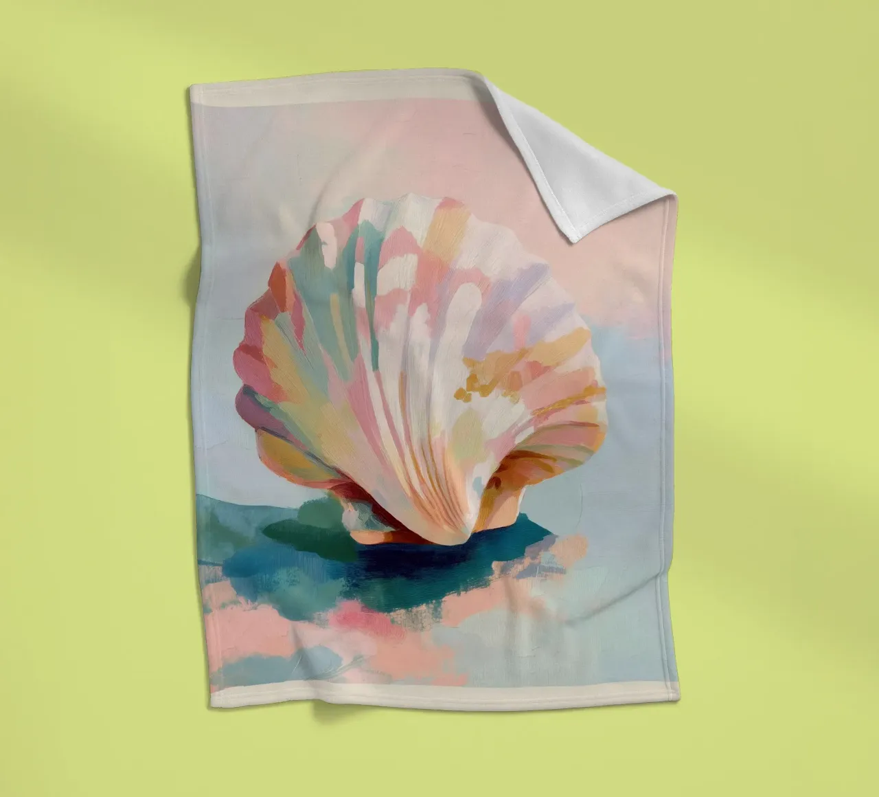 Blush Shell fleecedeken van softsoul