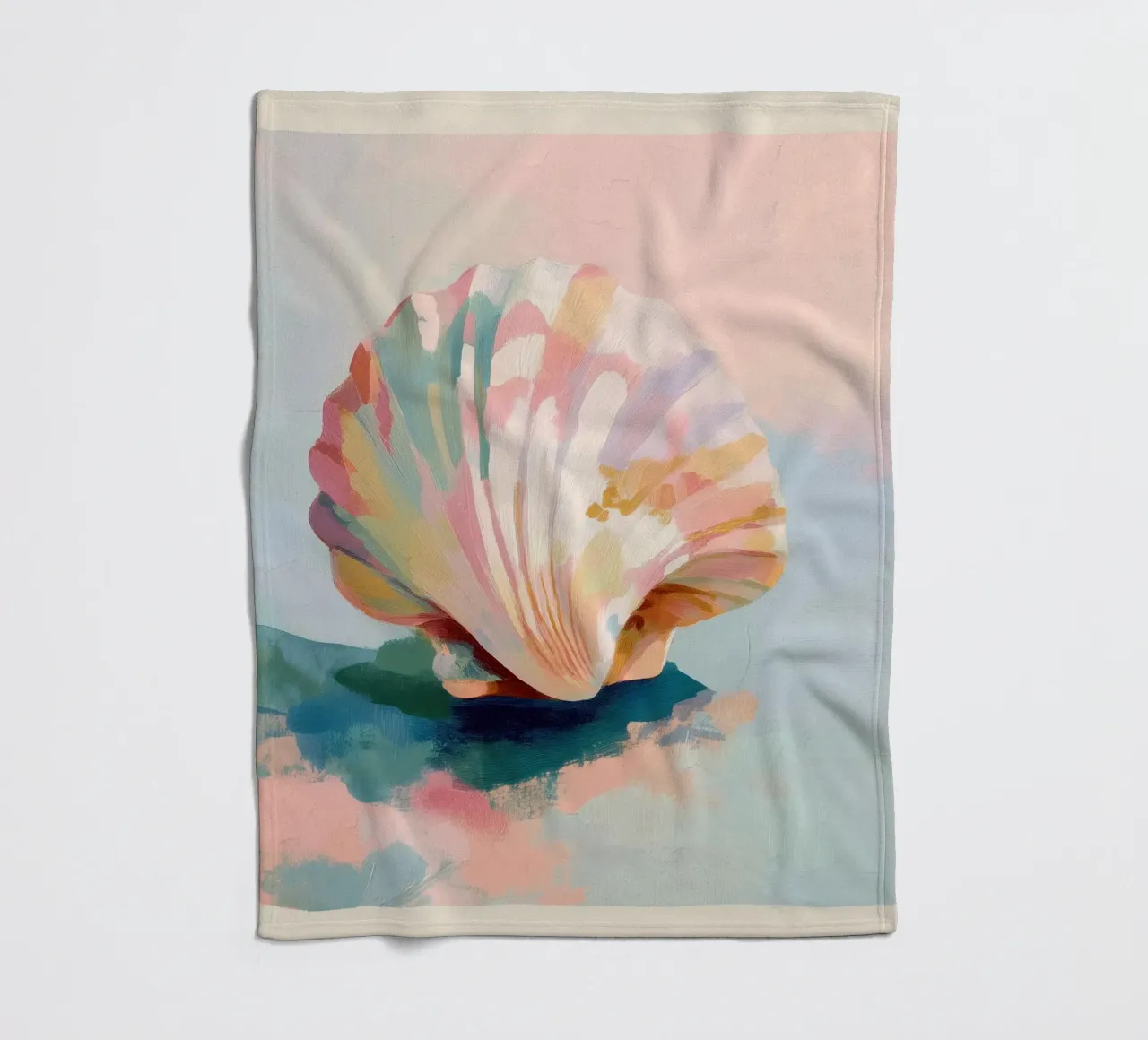 Blush Shell fleecedeken van softsoul