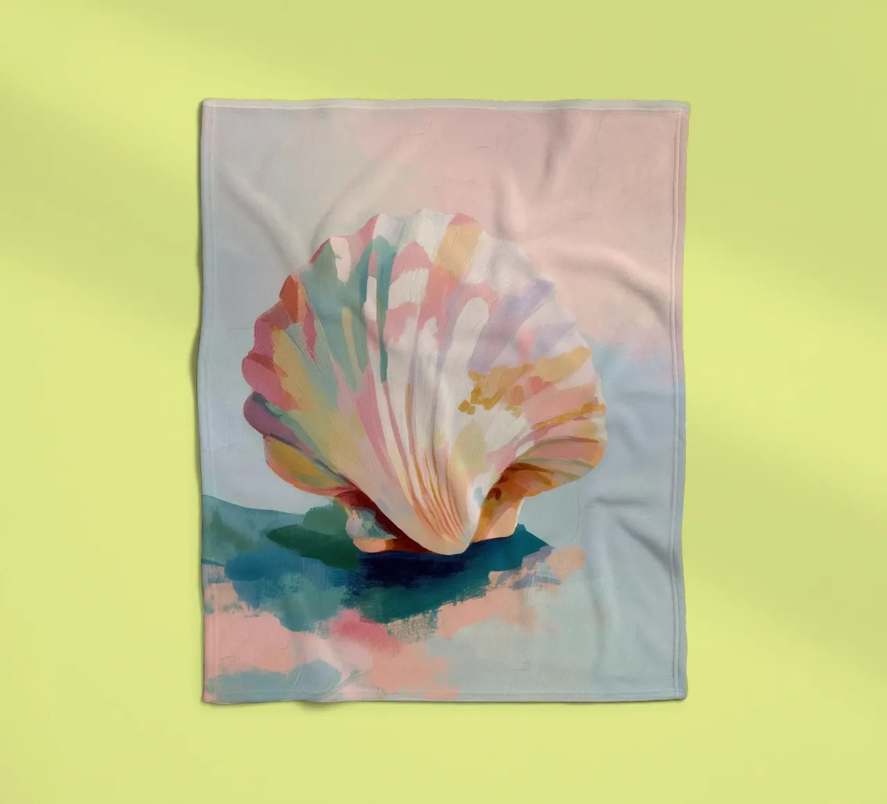 Blush Shell fleecedeken van softsoul