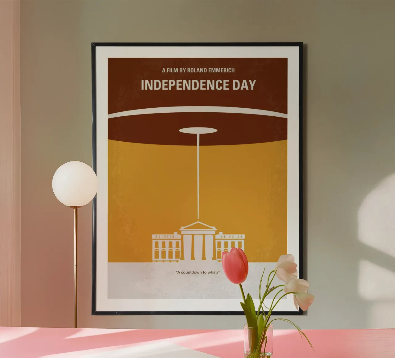 No249 My INDEPENDENCE DAY minimal movie poster poster da Chungkong