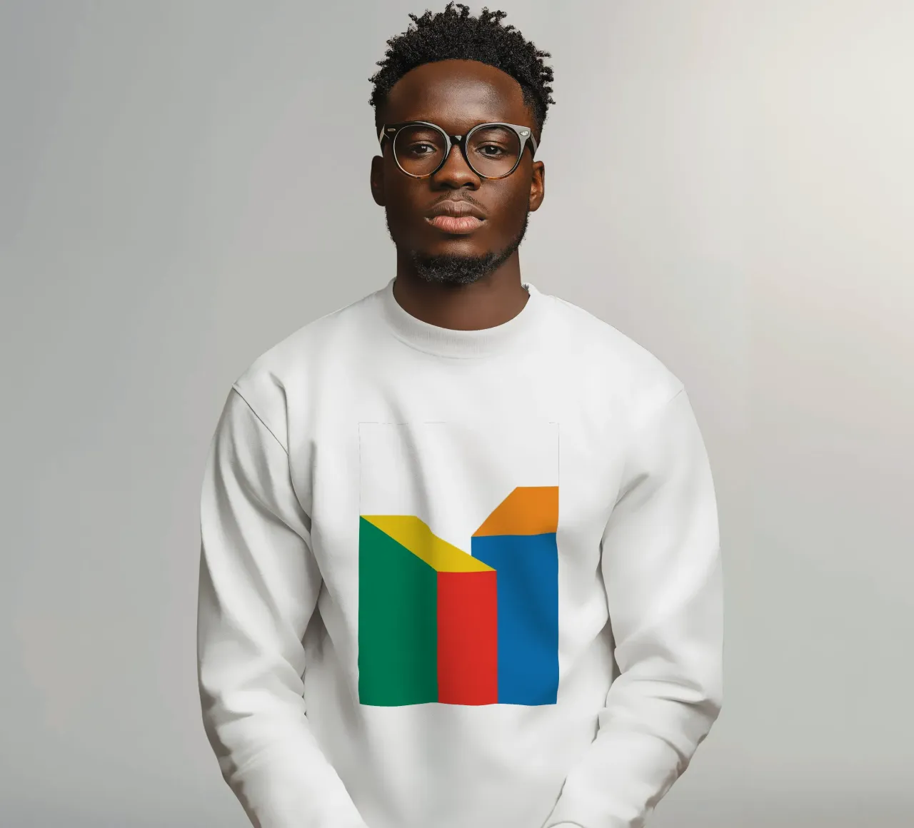 Building Bauhaus Bold felpa da Studio Fun Boy