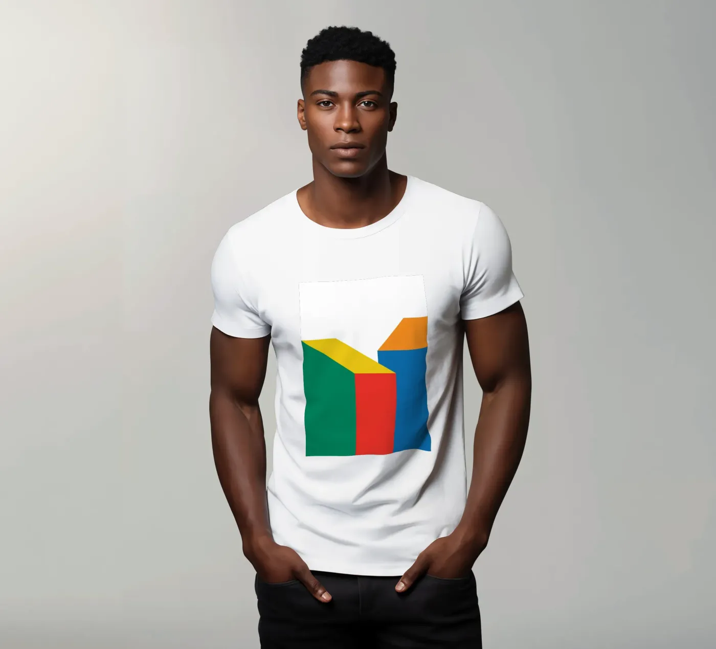 Edificio Bauhaus Bold t-shirt da Studio Fun Boy