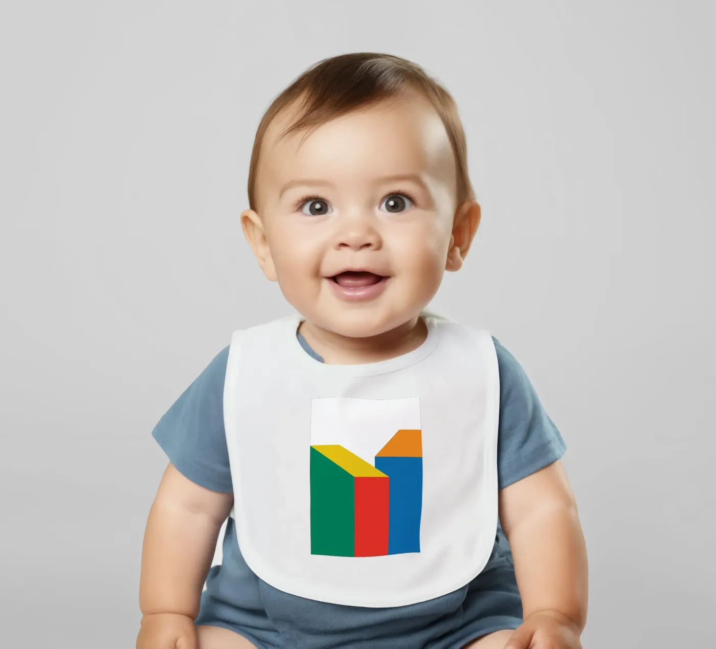 Edificio Bauhaus Bold bavaglino da Studio Fun Boy