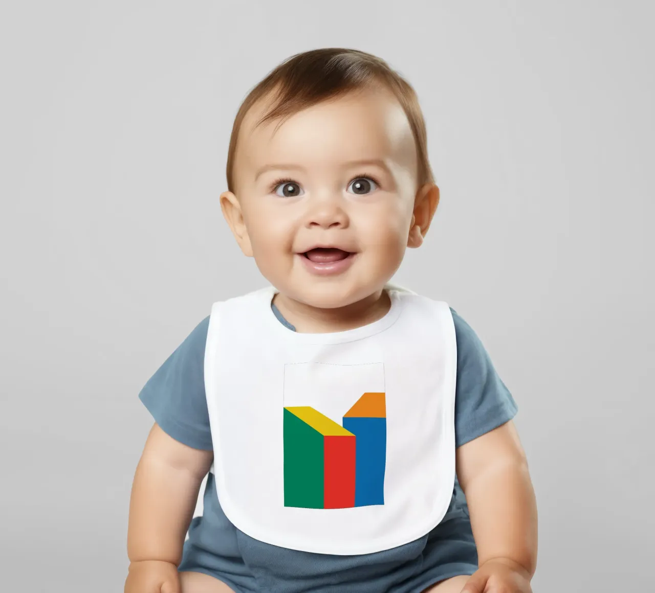 Building Bauhaus Bold bavaglino da Studio Fun Boy