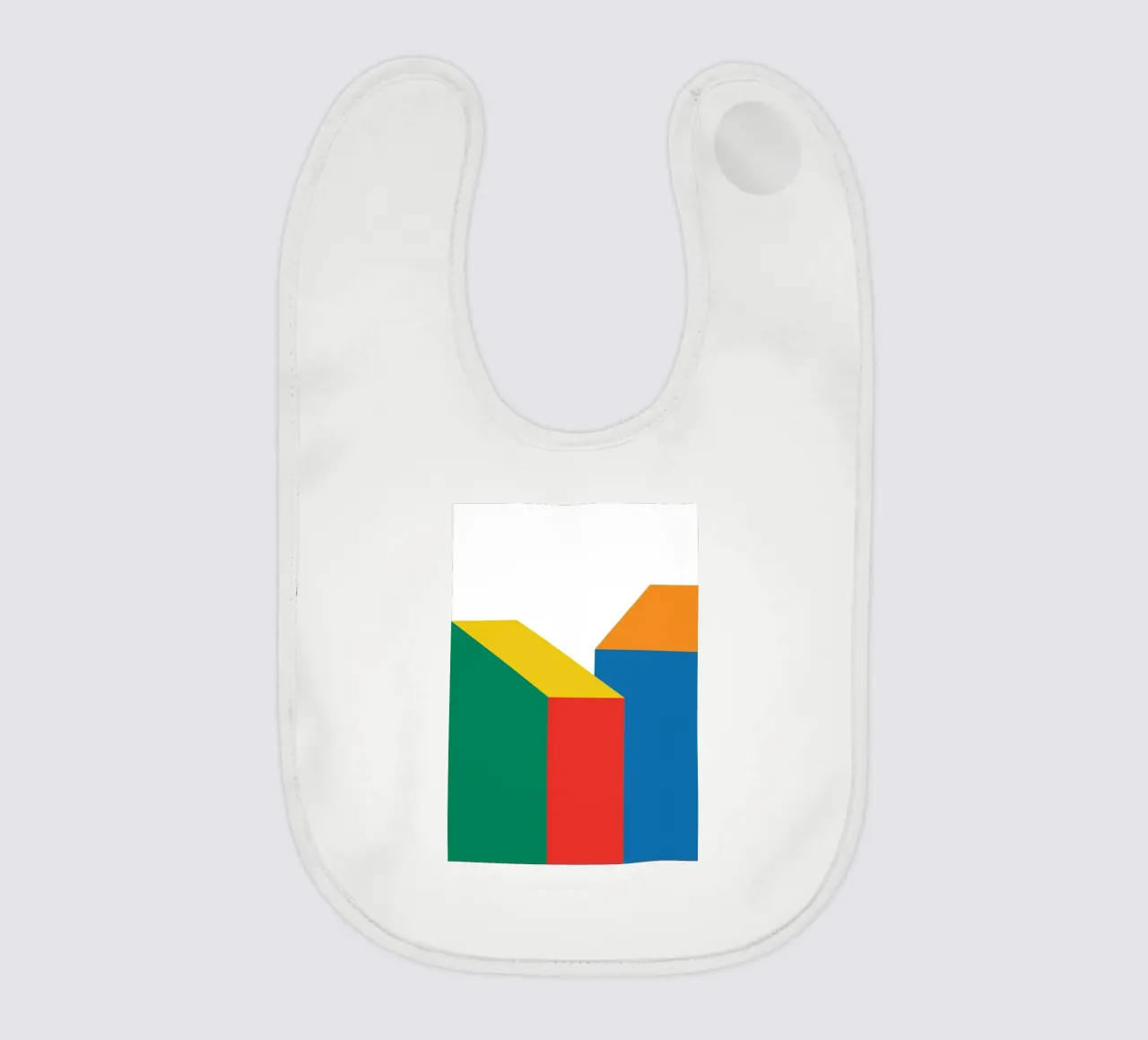 Bâtiment Bauhaus Bold bavoir de Studio Fun Boy