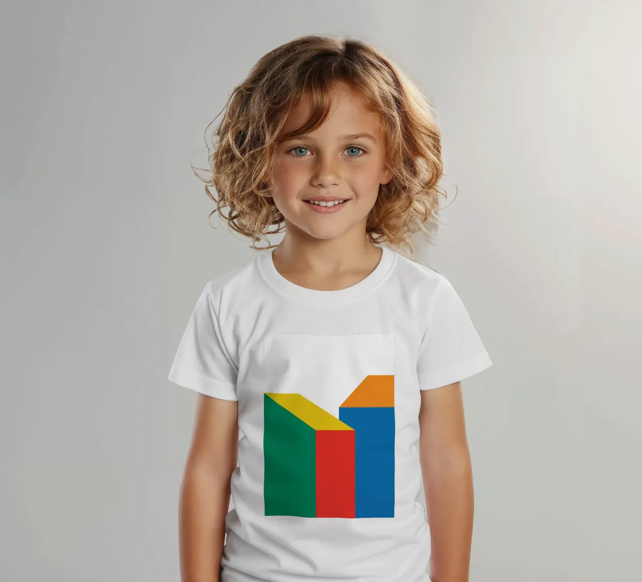 Edificio Bauhaus Bold t-shirt bambini da Studio Fun Boy