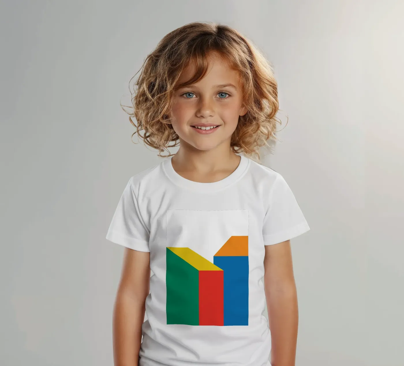 Edificio Bauhaus Bold t-shirt bambini da Studio Fun Boy