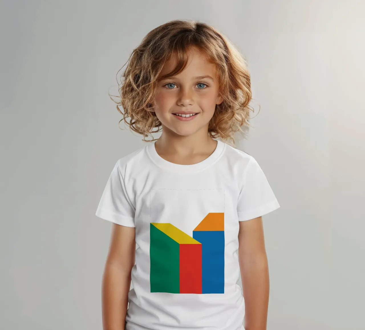 Edificio Bauhaus Bold t-shirt bambini da Studio Fun Boy