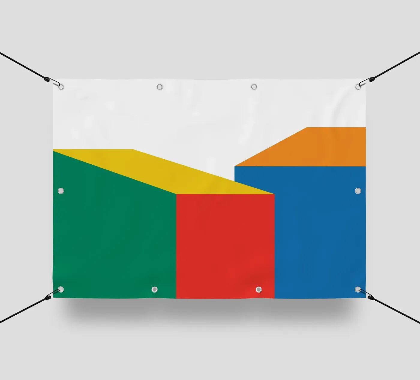 Building Bauhaus Bold telo in pvc da Studio Fun Boy