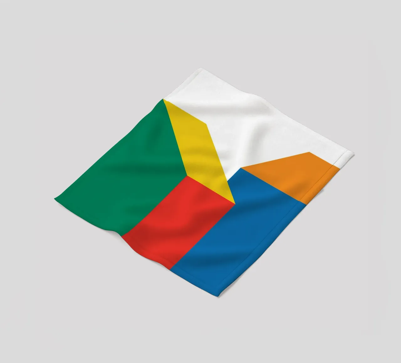 Edificio Bauhaus Bold coperta in pile da Studio Fun Boy