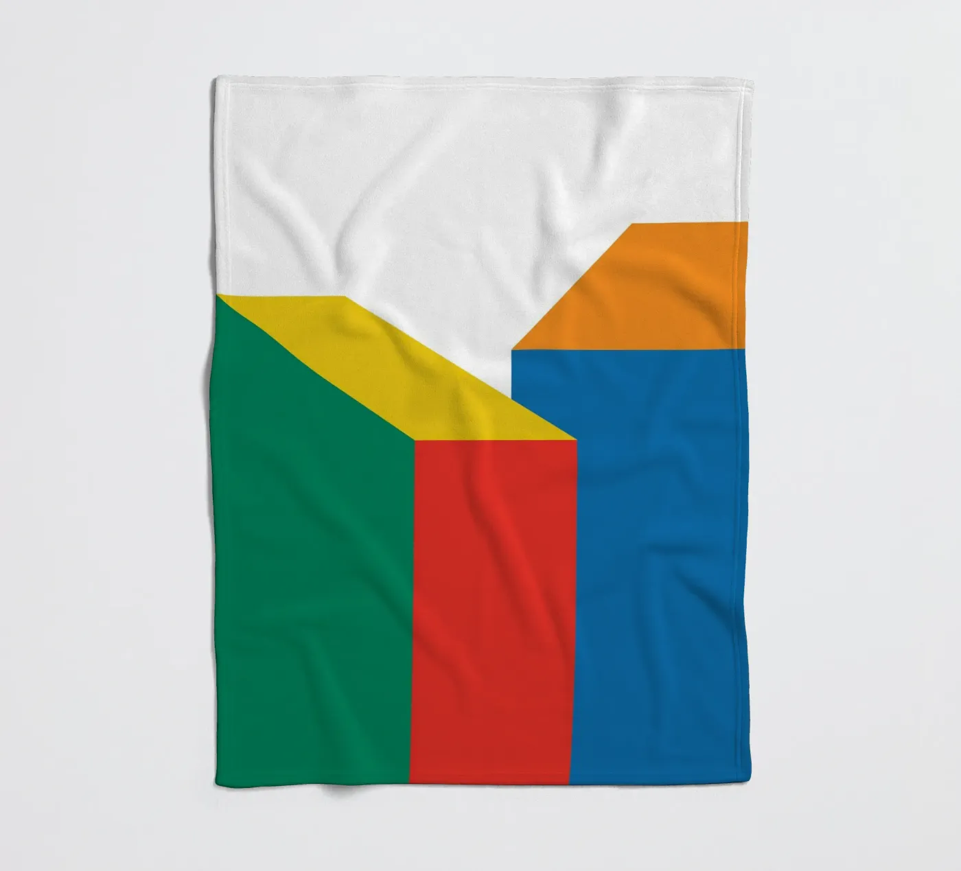 Building Bauhaus Bold fleece blanket by Studio Fun Boy