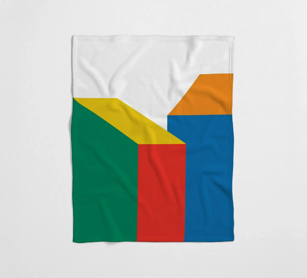 Edificio Bauhaus Bold coperta in pile da Studio Fun Boy