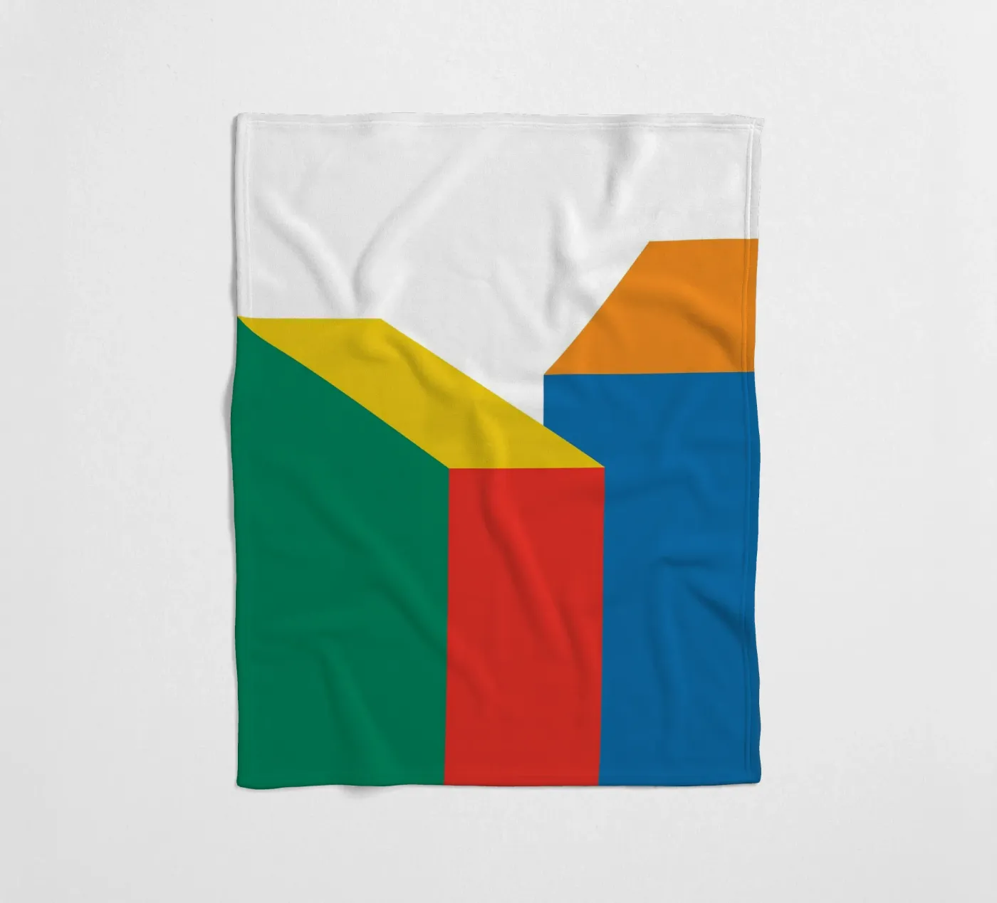 Building Bauhaus Bold fleece blanket by Studio Fun Boy