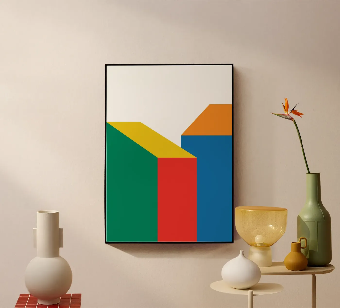 Edificio Bauhaus Bold plexiglass da Studio Fun Boy