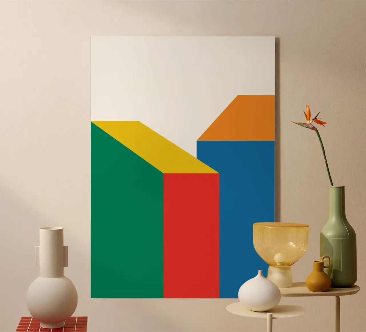 Edificio Bauhaus Bold plexiglass da Studio Fun Boy