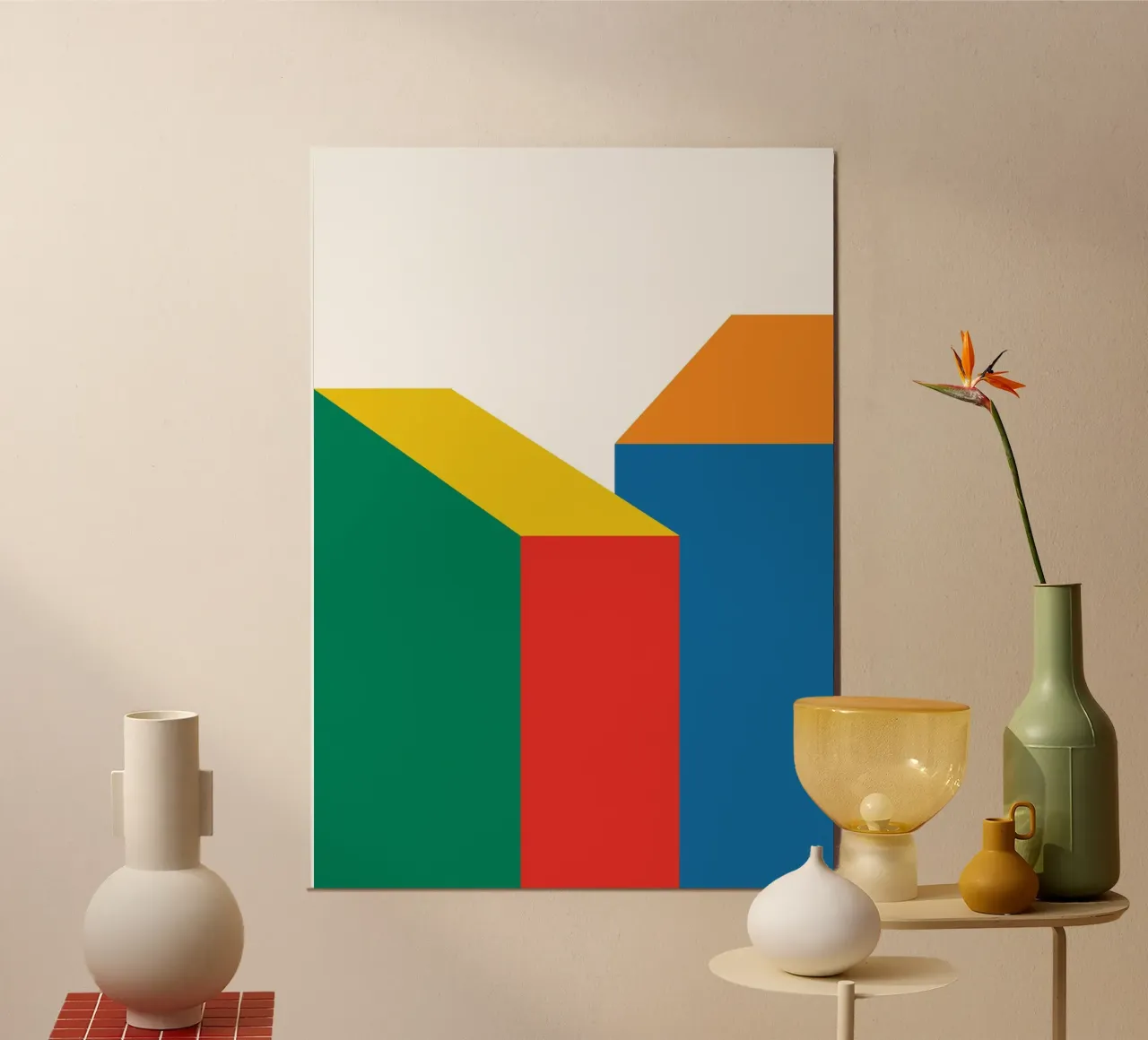 Edificio Bauhaus Bold alluminio dibond da Studio Fun Boy