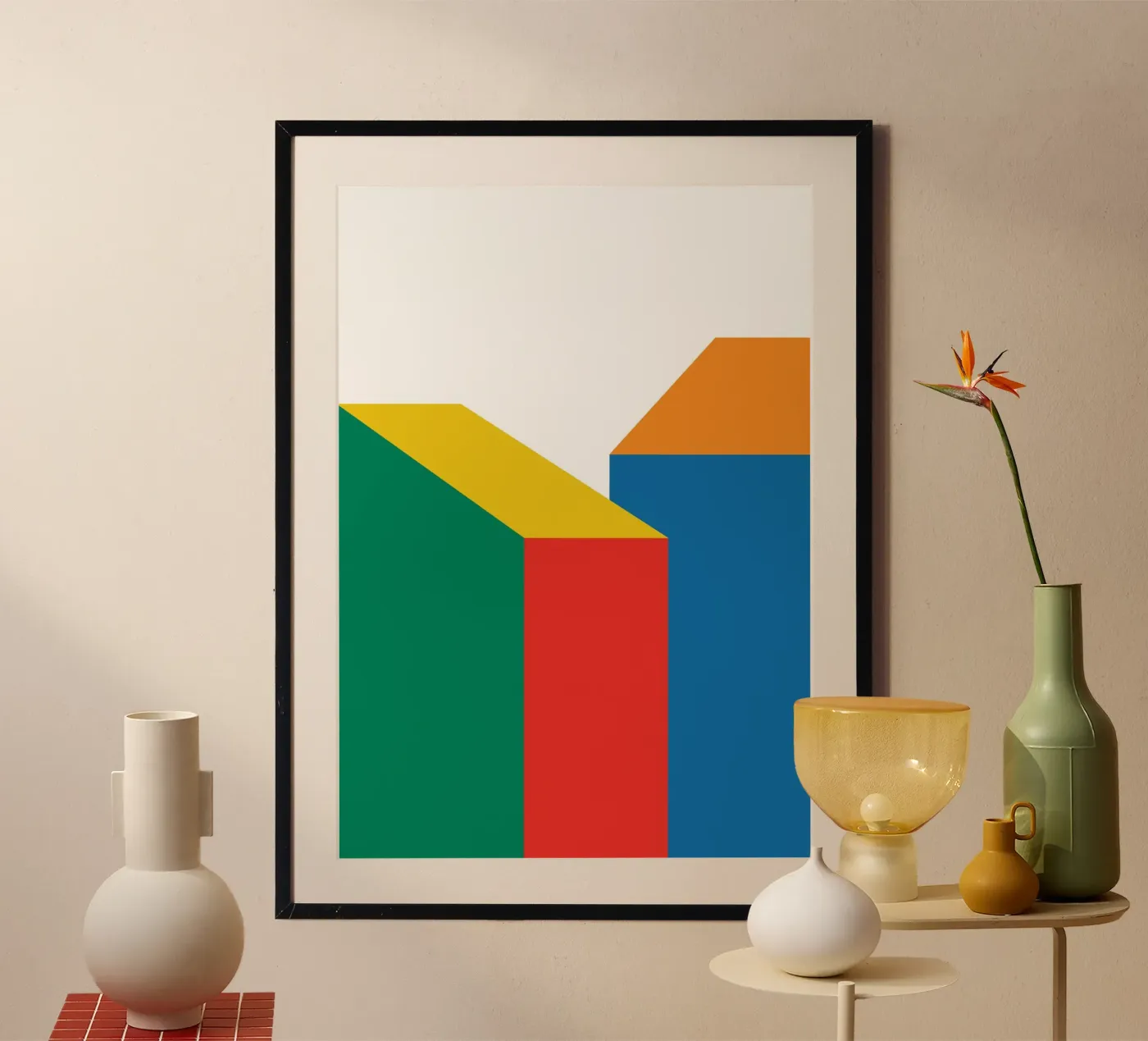 Edificio Bauhaus Bold poster da Studio Fun Boy