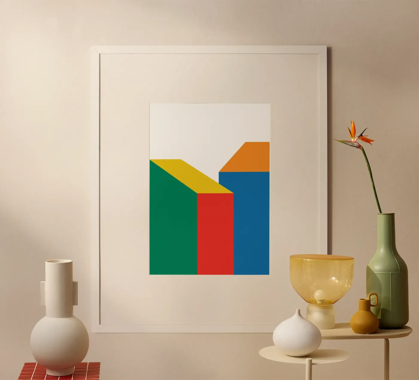 Edificio Bauhaus Bold poster da Studio Fun Boy