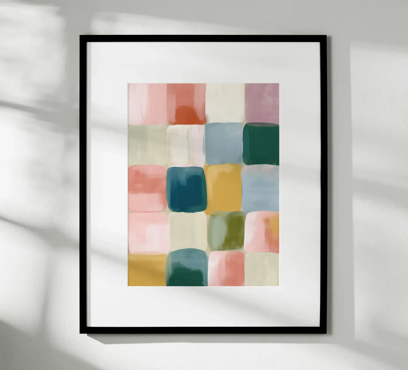 Soft Color Grid poster da softsoul