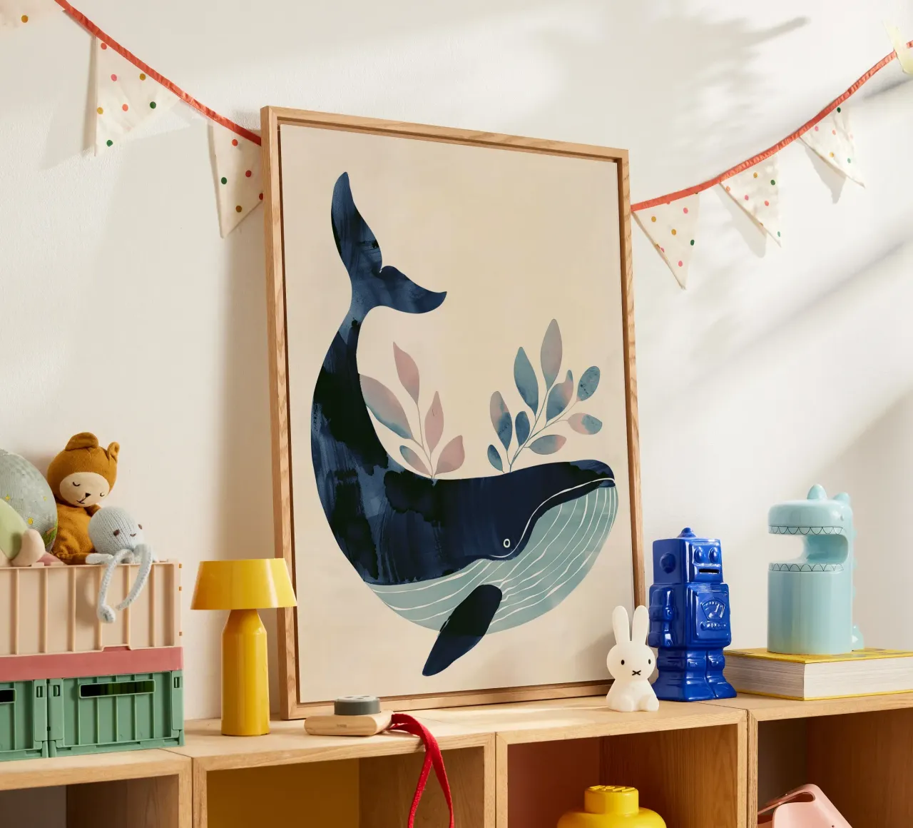 Blue Whale plexiglass da softsoul