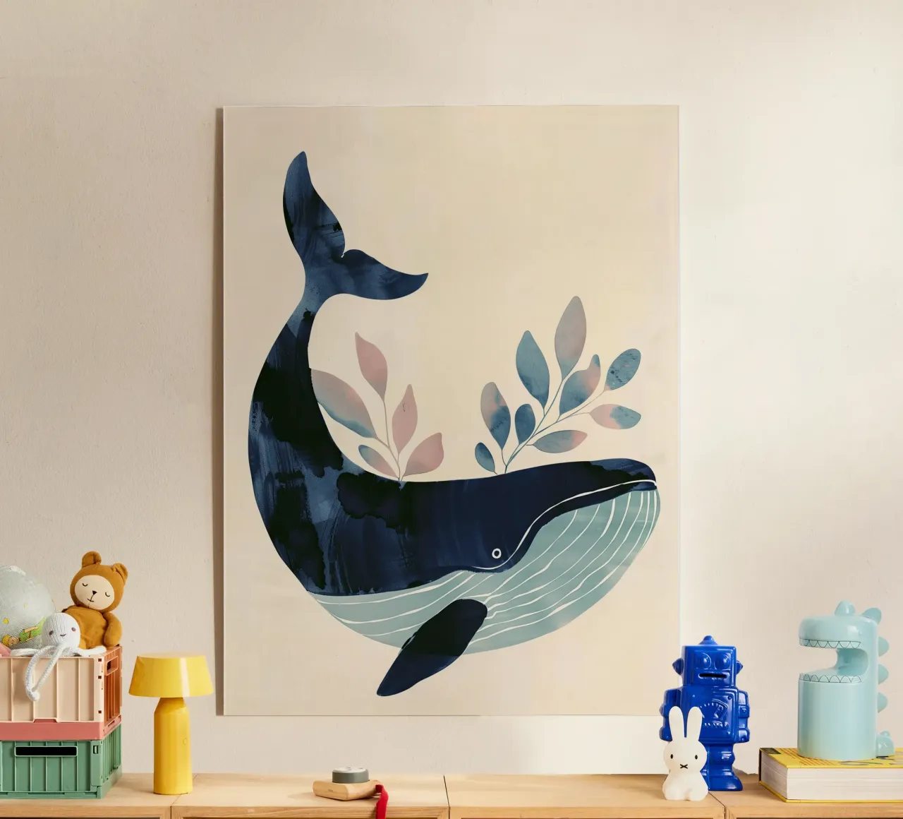 Blue Whale plexiglass da softsoul