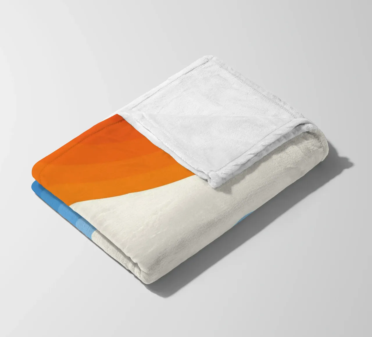 Zonsondergang Oceaan Gradient fleecedeken van Studio Fun Boy