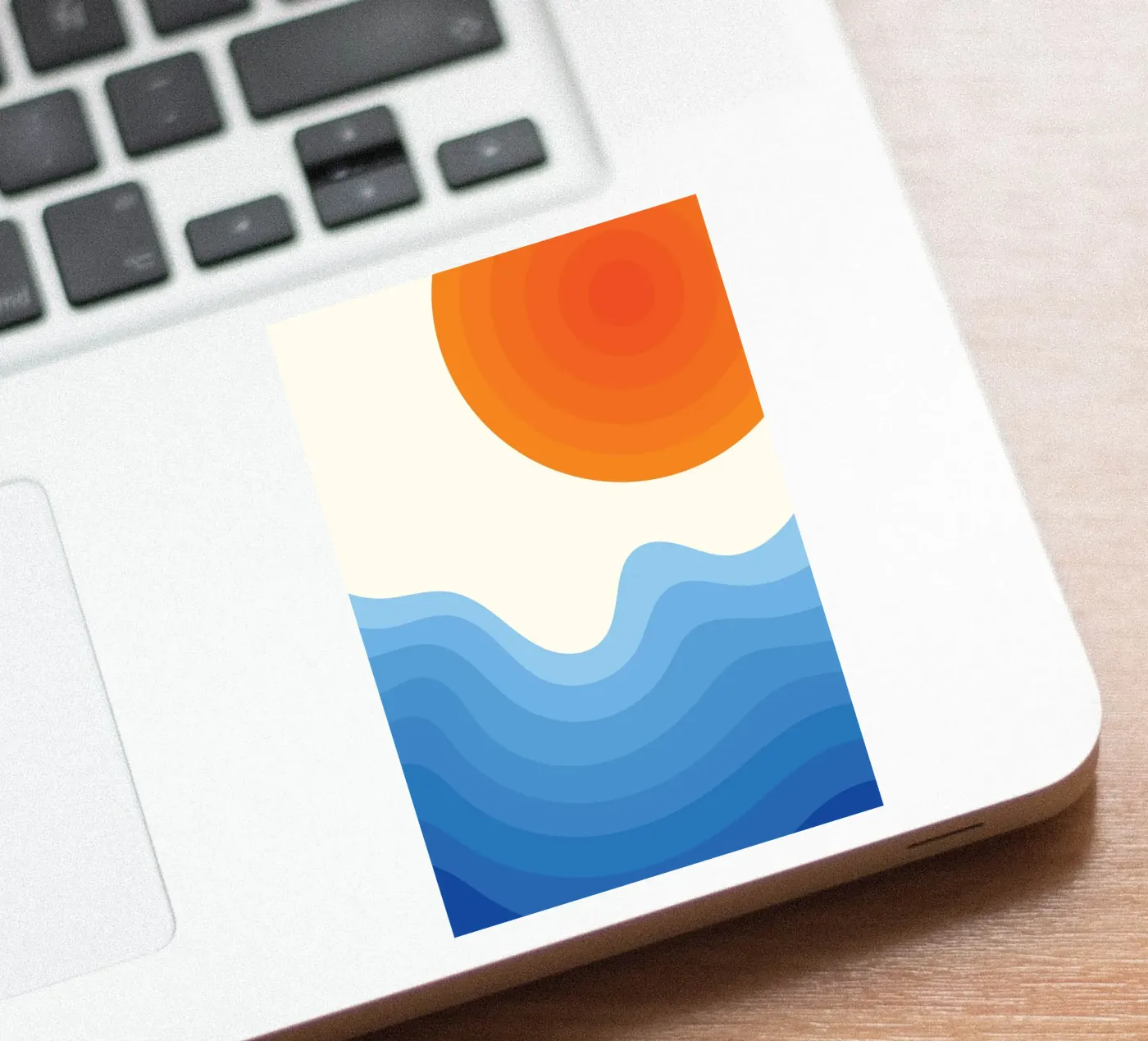 Sunset Ocean Gradient sticker by Studio Fun Boy