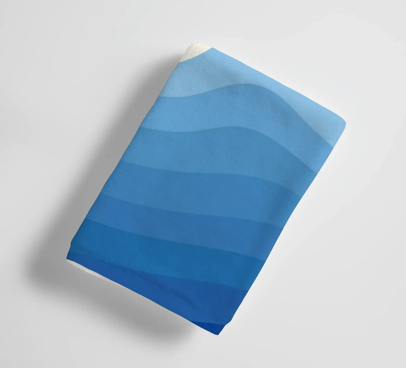 Sunset Ocean Gradient towel by Studio Fun Boy