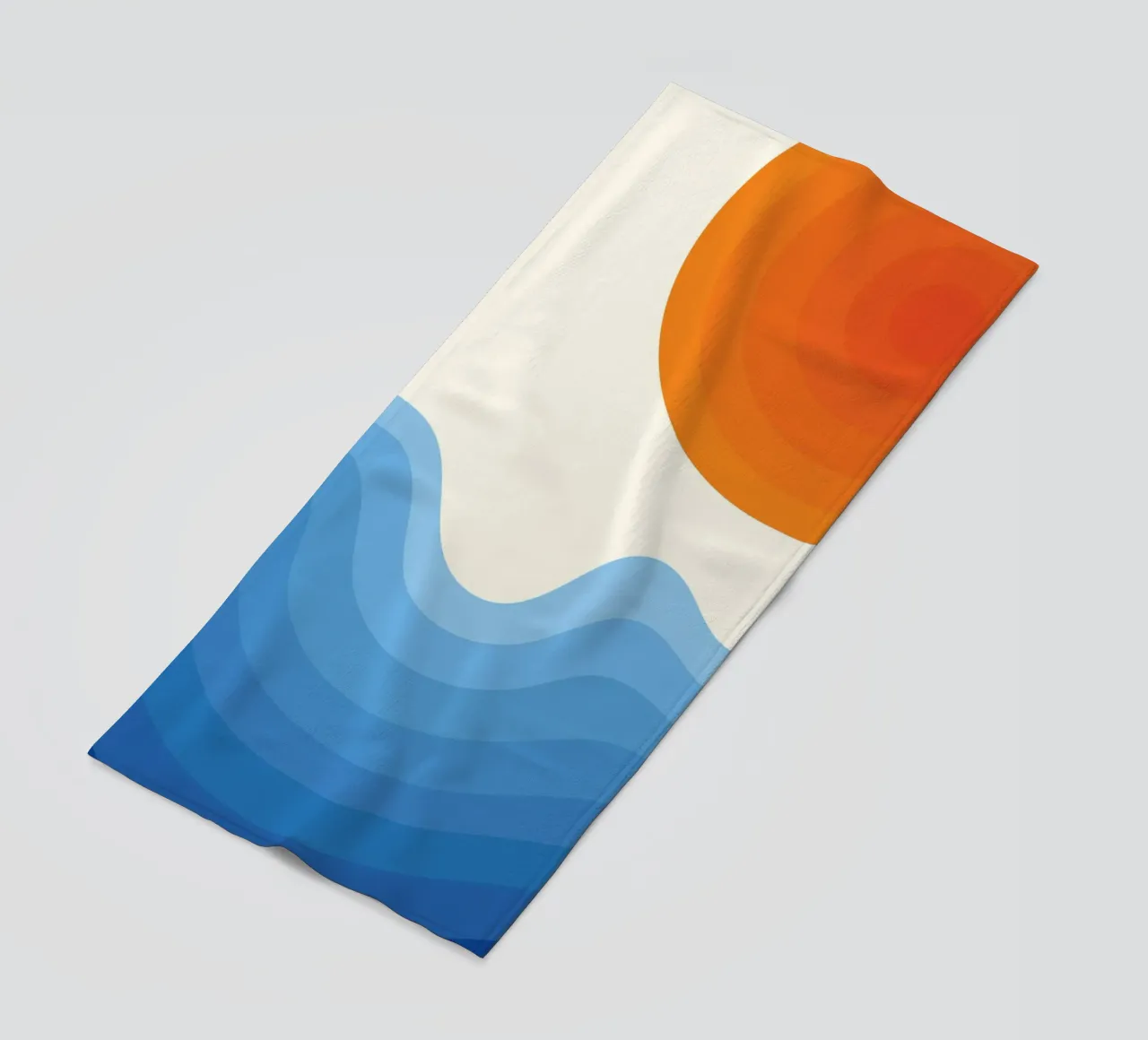 Sunset Ocean Gradient telo mare da Studio Fun Boy