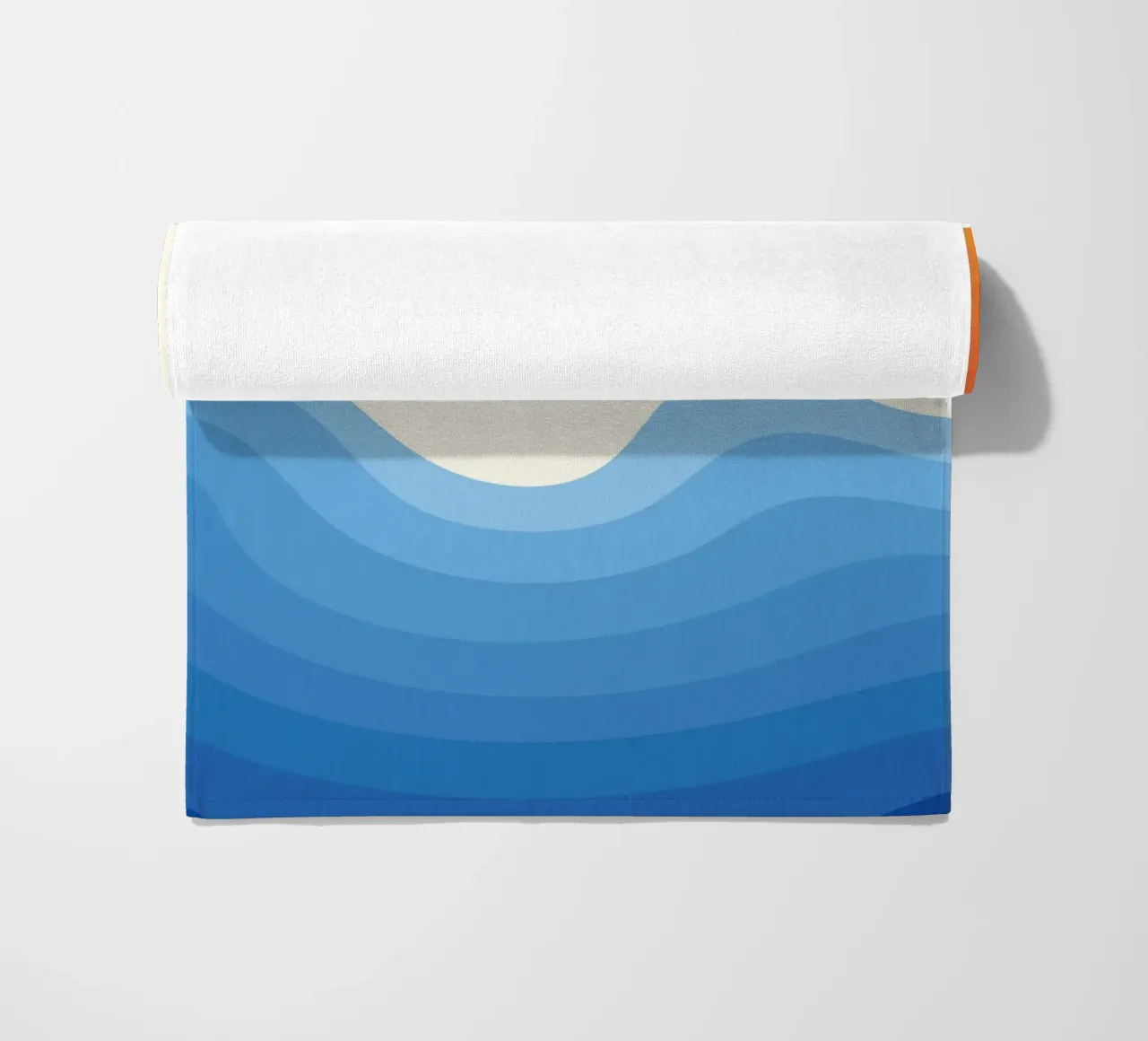 Sunset Ocean Gradient strandhanddoek van Studio Fun Boy