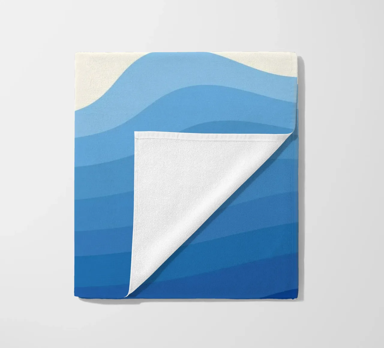 Sunset Ocean Gradient strandhanddoek van Studio Fun Boy