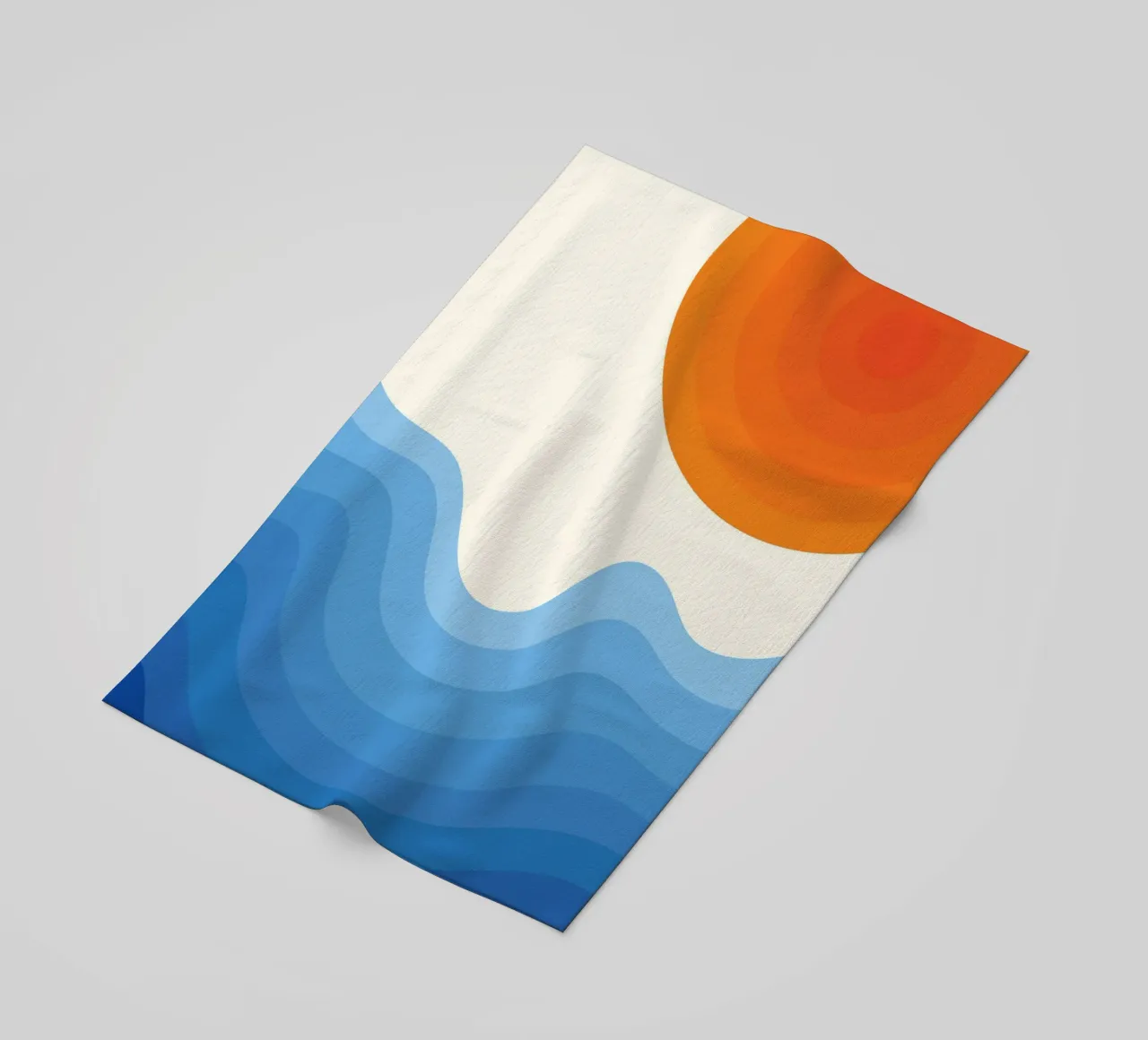 Sunset Ocean Gradient telo mare da Studio Fun Boy