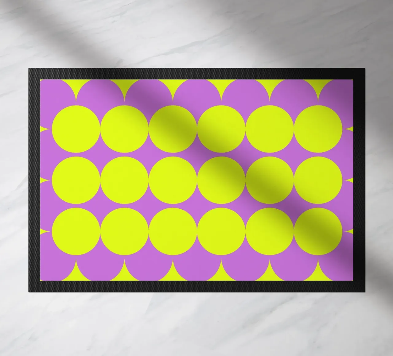 Circle Harmony Bold doormat by Studio Fun Boy