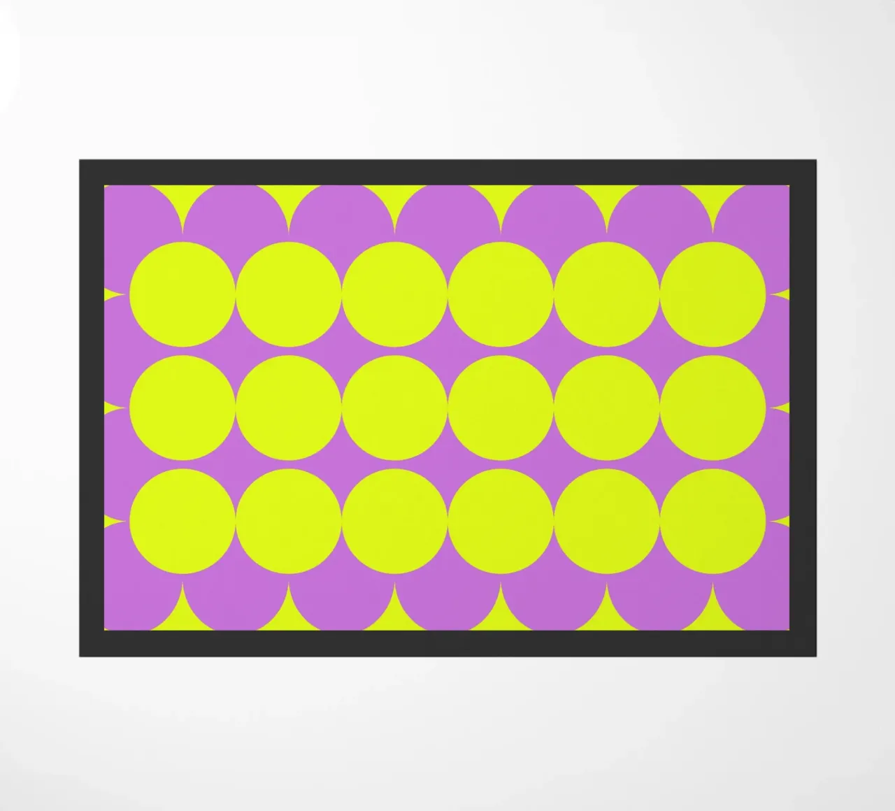 Circle Harmony Bold doormat by Studio Fun Boy