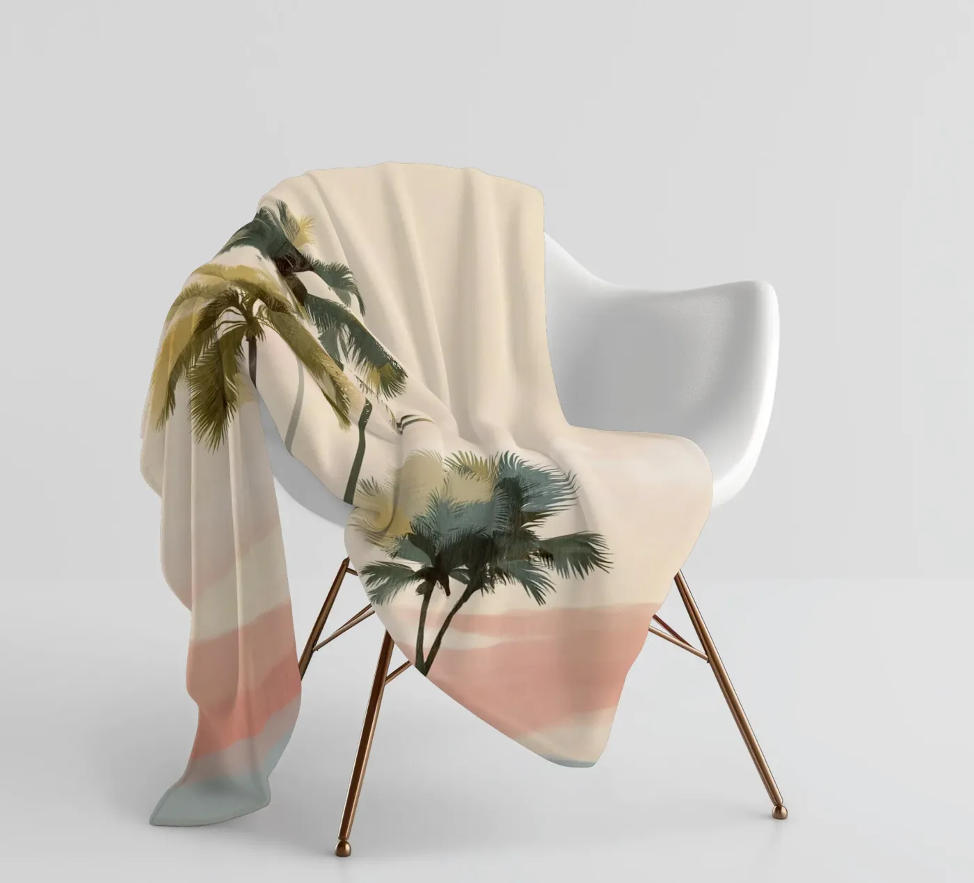 Palm Trees fleecedeken van softsoul