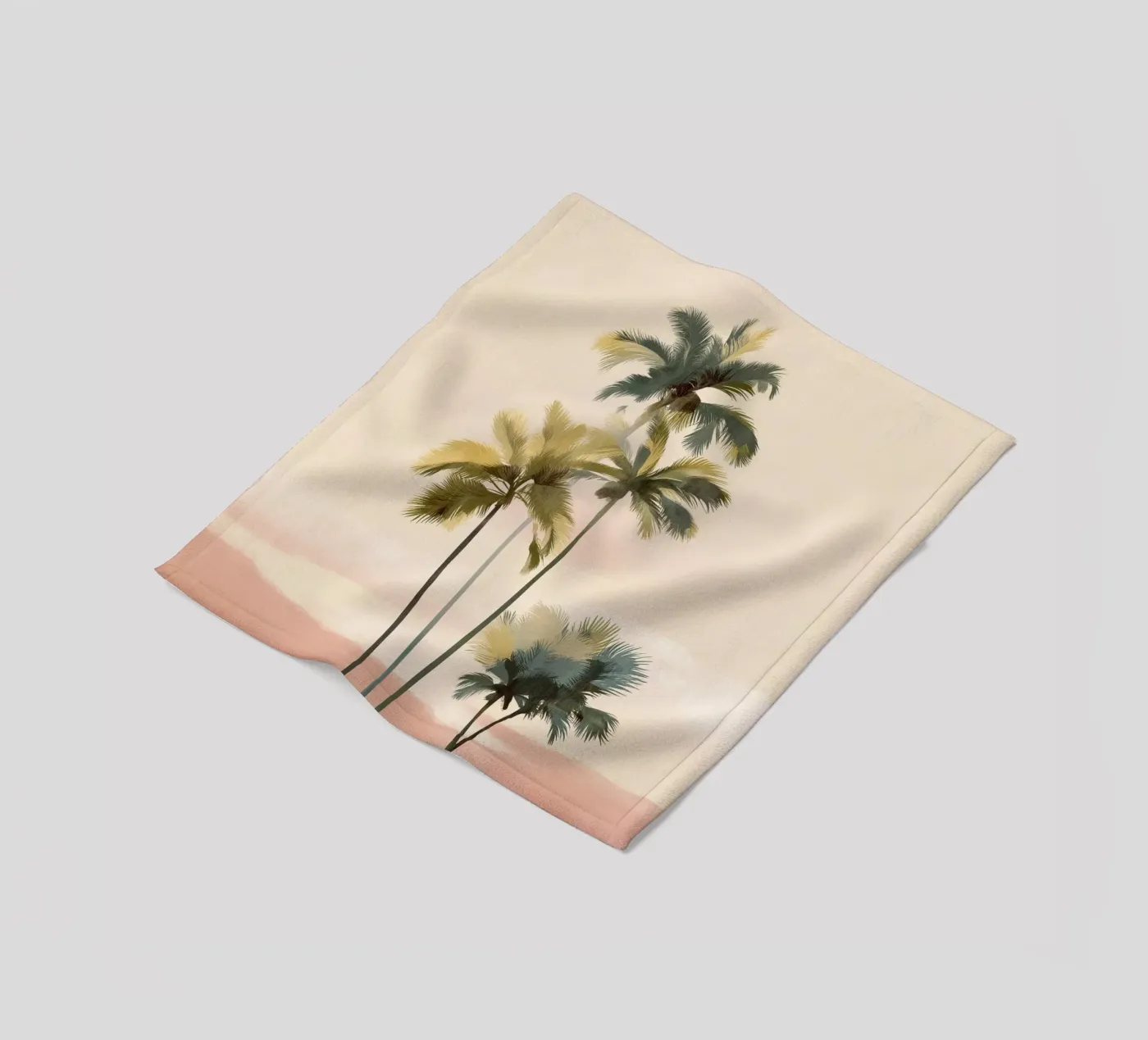 Palm Trees fleecedeken van softsoul