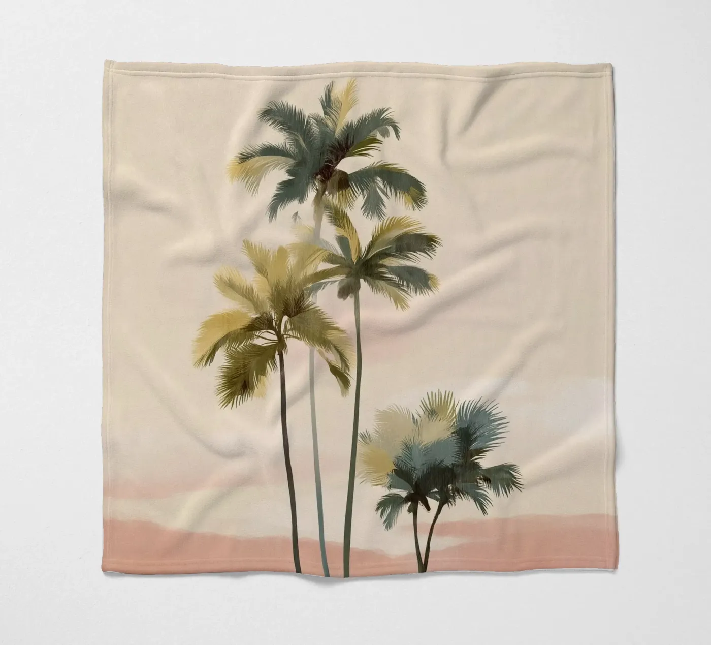 Palm Trees fleecedeken van softsoul