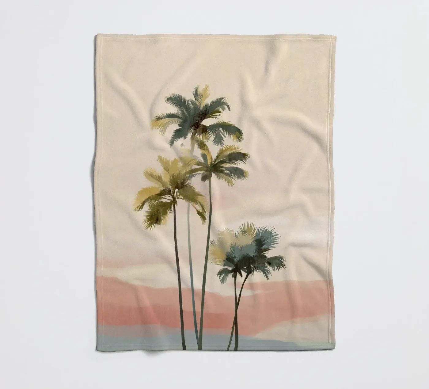 Palm Trees fleecedeken van softsoul