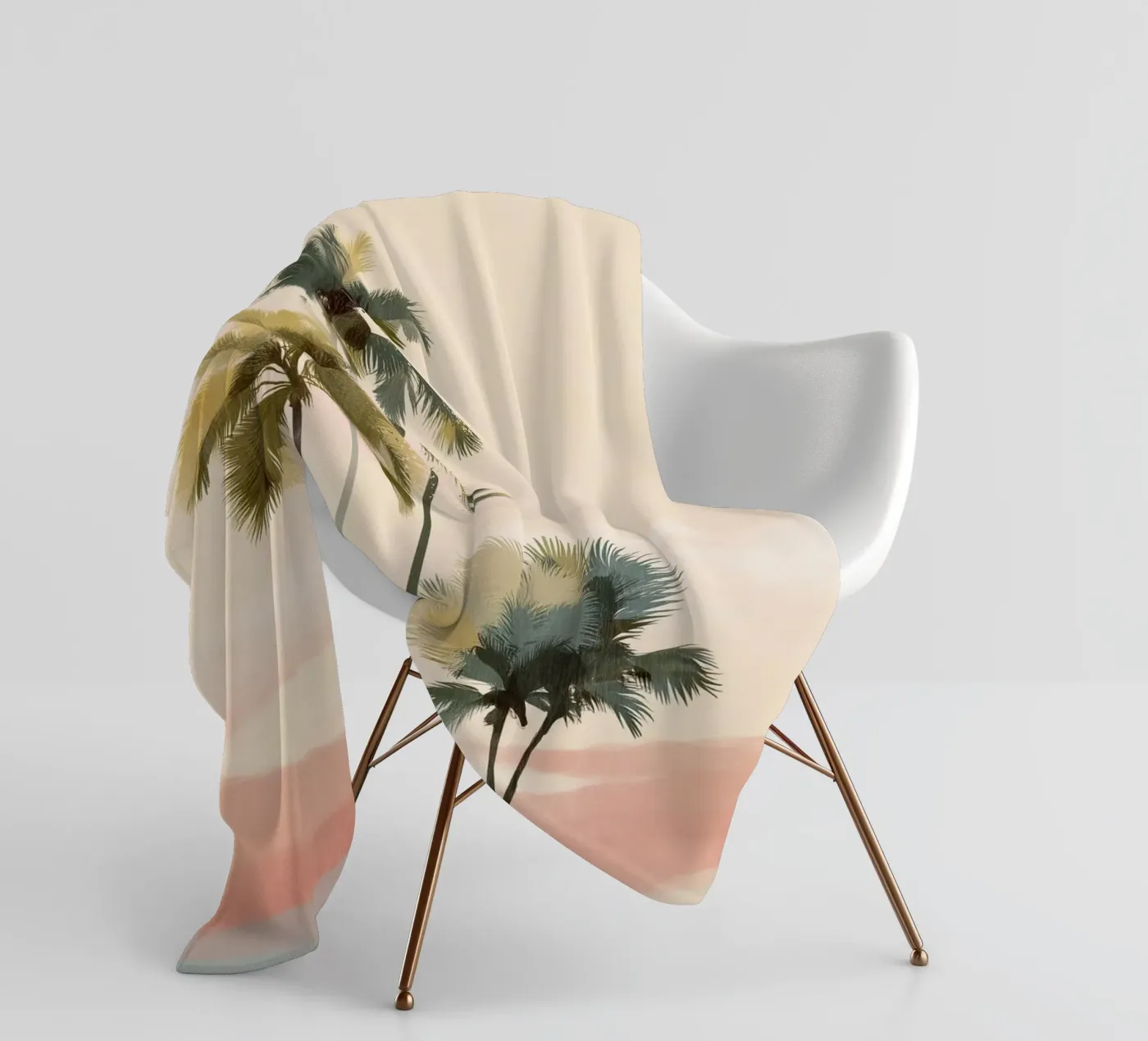 Palm Trees fleecedeken van softsoul