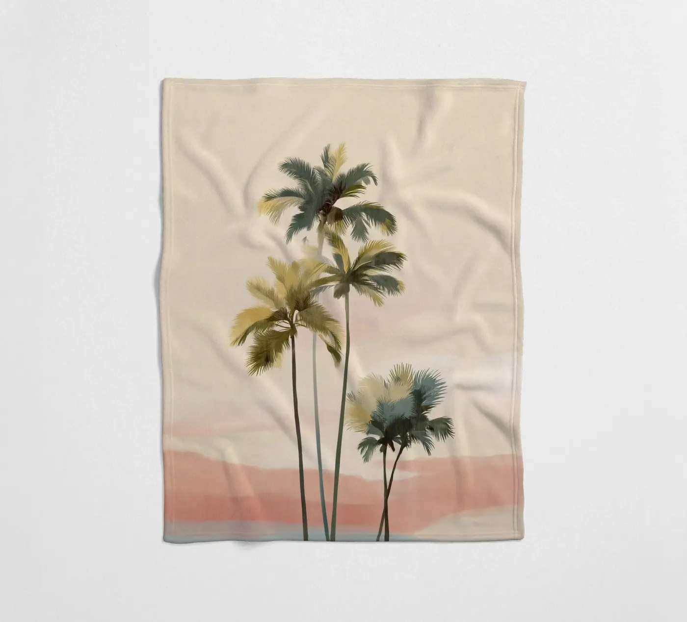 Palm Trees fleecedeken van softsoul