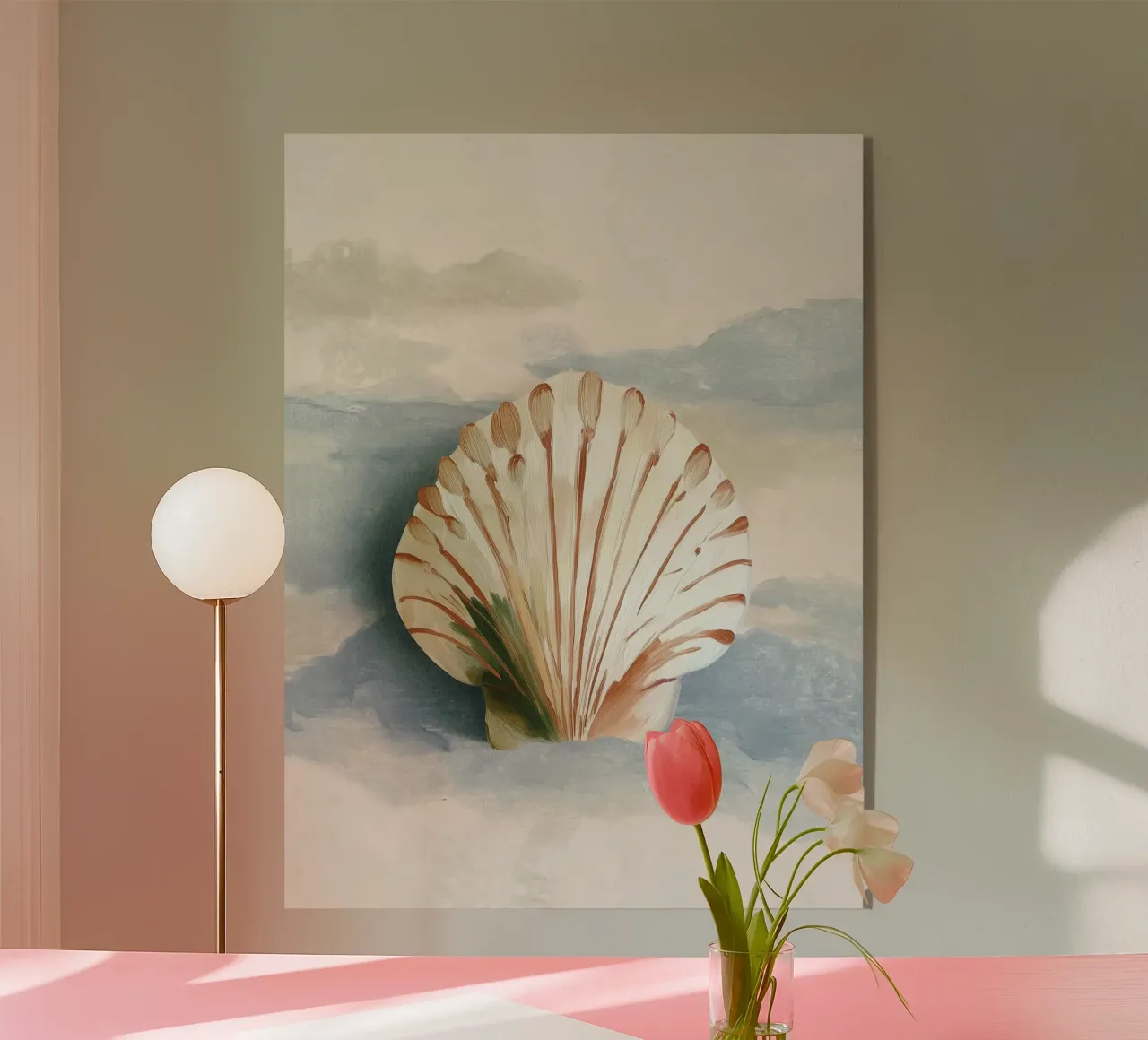 Seashell Still Life plexiglass da softsoul