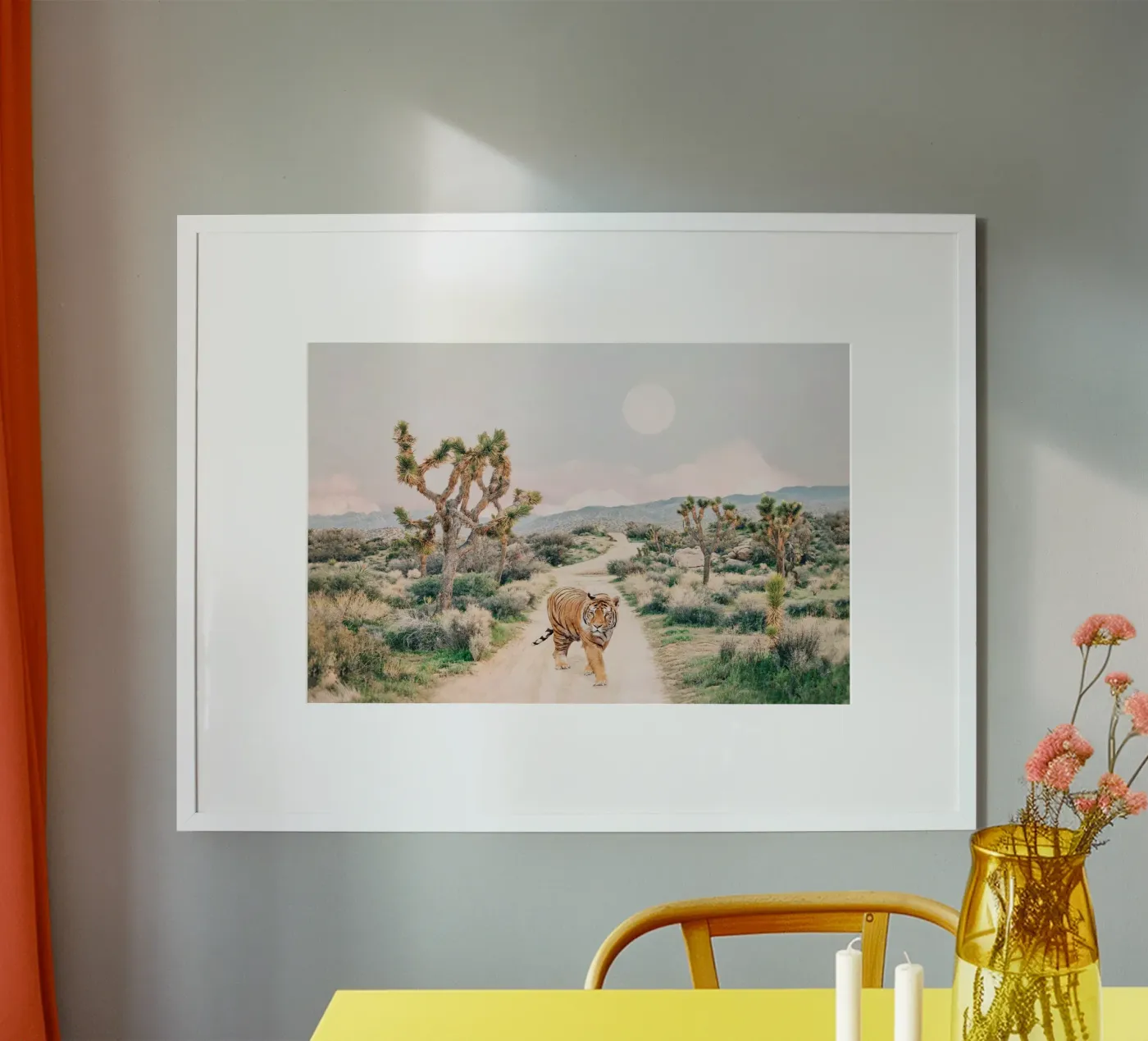 Wandering Tiger poster da Kathrin Pienaar