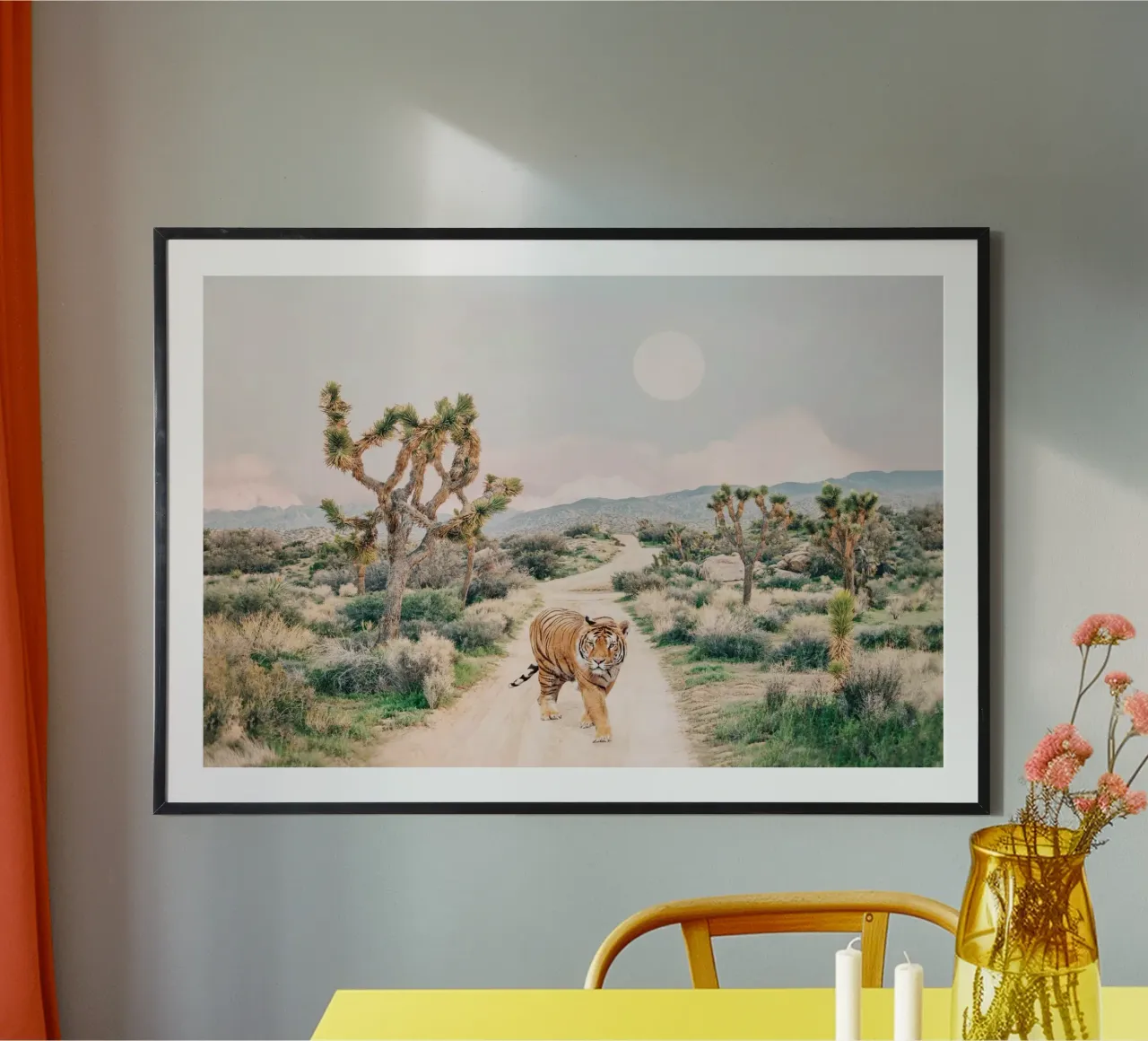 Tigre errante poster da Kathrin Pienaar