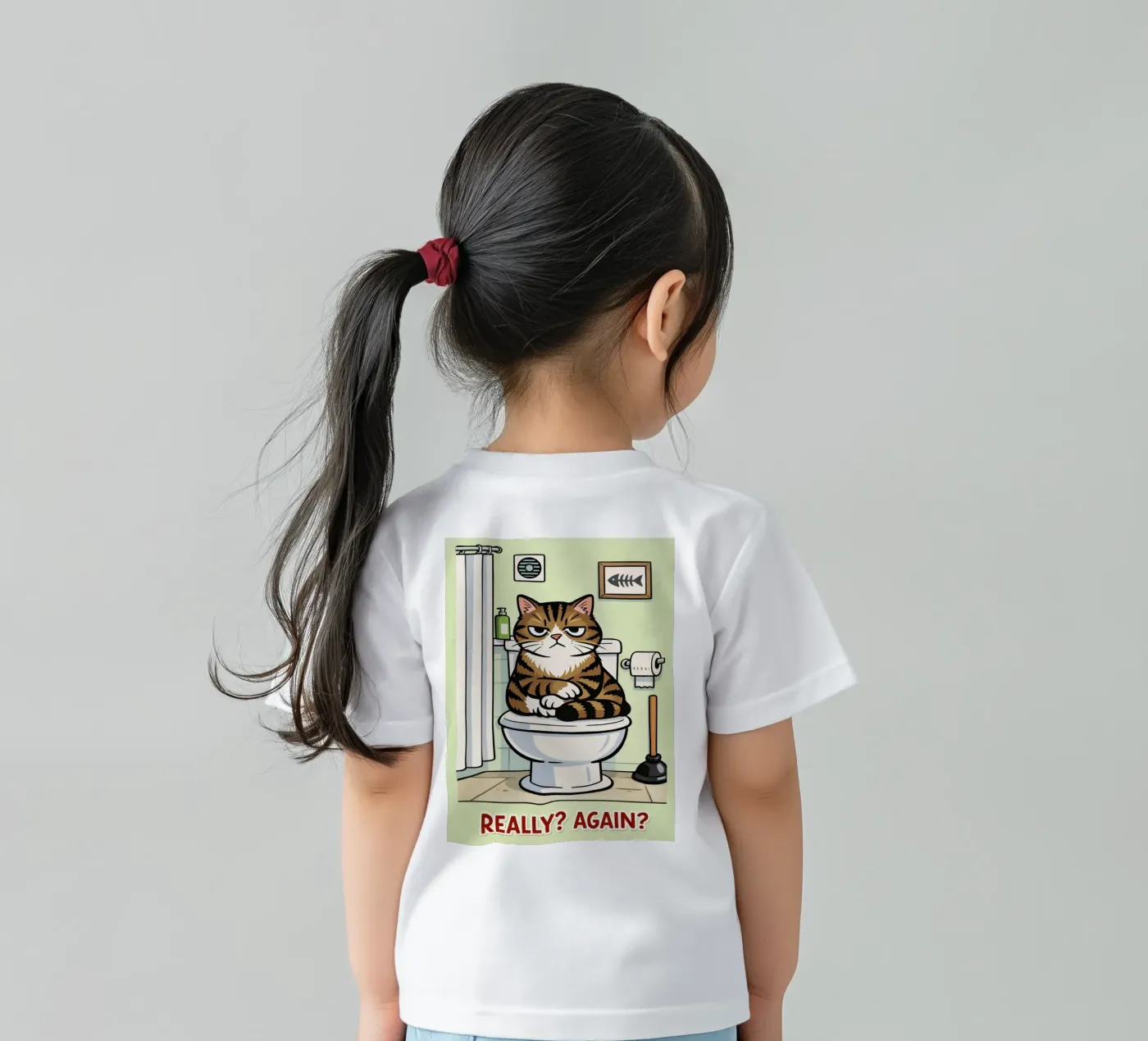 really again cat t-shirt bambini da dahlianz
