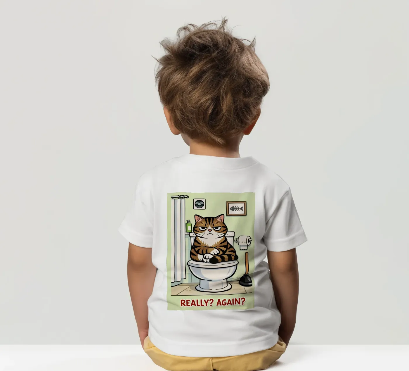 really again cat t-shirt bambini da dahlianz
