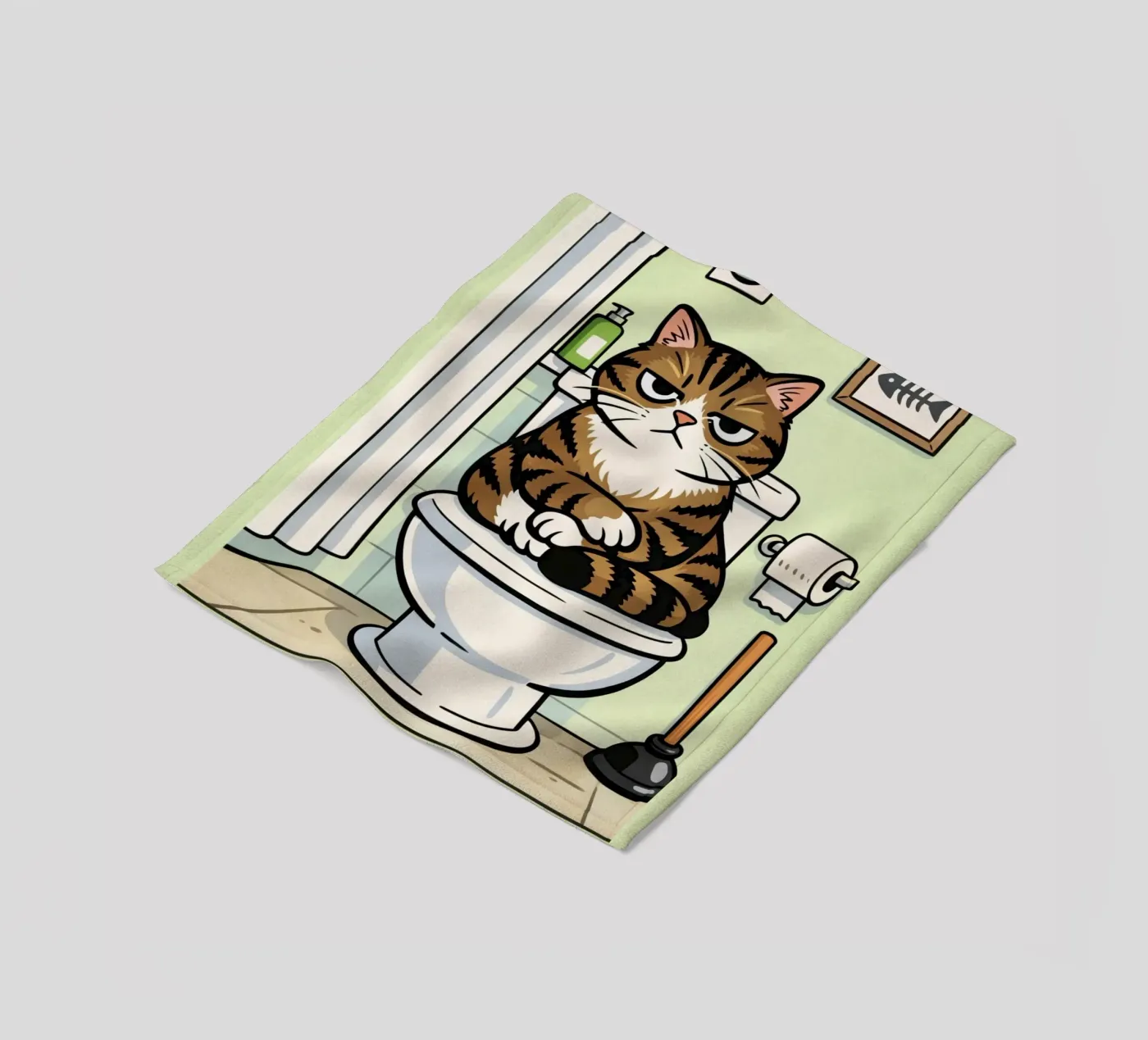 echt weer kat fleecedeken van dahlianz